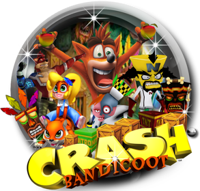 Crash Bandicoot (Starlion) - Fanart - Cart - Front (null) - 934x893