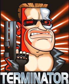 Terminator (Tii) - Arcade - Marquee (null) - 732x883