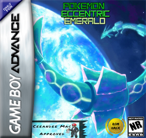 Pokémon Eccentric Emerald - Box - Front (World) - 900x850