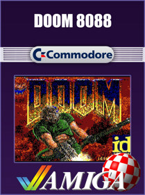 Doom 8088 - Fanart - Box - Front (null) - 798x1072