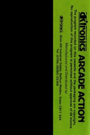 Golf (DK'Tronics) - Box - Back (United Kingdom) - 597x900