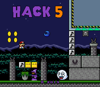 Super Mario World: Hack 5 - Screenshot - Game Title (null) - 256x224