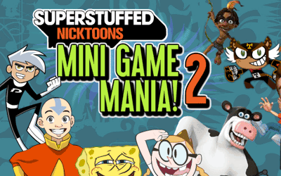 Superstuffed Nicktoons: Mini Game Mania! 2 - Screenshot - Game Title (United States) - 528x330