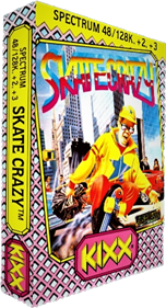 Skate Crazy - Box - 3D (United Kingdom) - 234x431