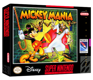 Mickey Mania: The Timeless Adventures of Mickey Mouse - Box - 3D (North America) - 435x375