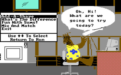 Addition And Subtraction (Vision Software) - Screenshot - Game Select (null) - 640x400