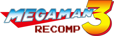 Mega Man 3 Recomp - Clear Logo (null) - 1450x466