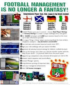 Football Masters 98 - Box - Back (Europe) - 848x1024