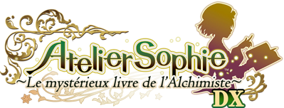 Atelier Sophie: The Alchemist of the Mysterious Book DX - Clear Logo (null) - 1054x402