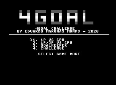 4Goal Challenge - Screenshot - Game Select (null) - 661x481