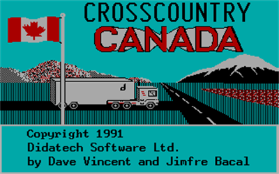 Crosscountry Canada - Screenshot - Game Title (null) - 320x200