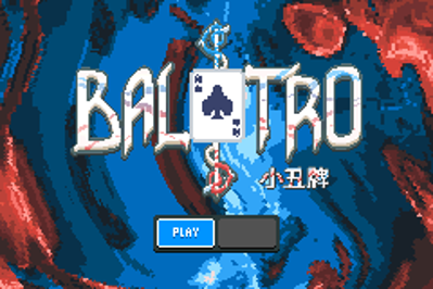 Balatro - Screenshot - Game Title (China) - 240x160