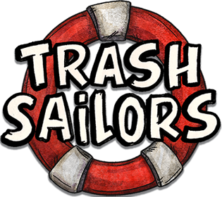 Trash Sailors - Clear Logo (null) - 398x354