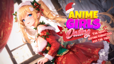 Anime Girls Dating: The Night Before Christmas and the Tree - Banner (North America) - 1920x1080