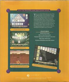 Hoyle Solitaire - Box - Back (North America) - 865x1029