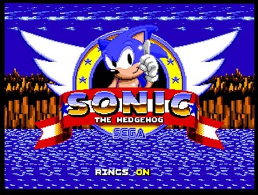 Sonic the Hedgehog Amiga Tech Demo - Screenshot - Game Title (null) - 619x470