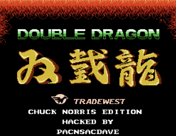 Double Dragon - Chuck Norris Edition - Screenshot - Game Title (World) - 2486x1916