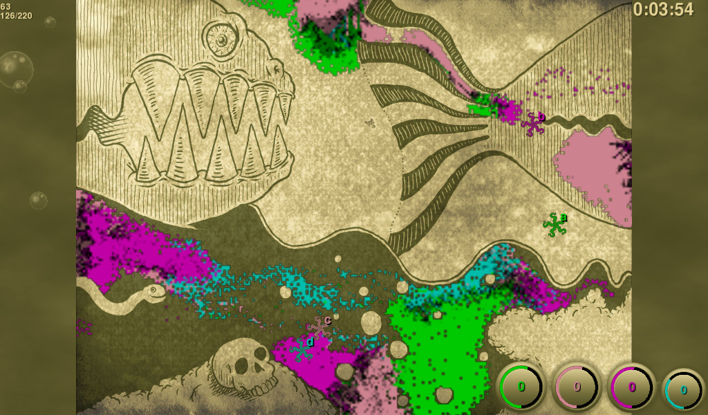 Illustration of Liquid War