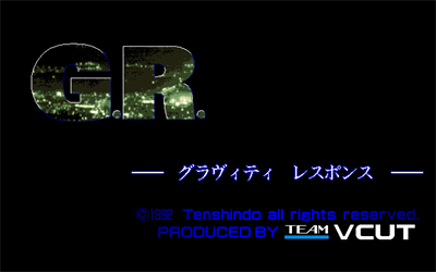 G.R. Gravity Response - Screenshot - Game Title (null) - 642x402