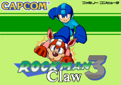 Rockman 3: Claw - Fanart - Box - Front (World) - 320x226