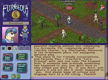 Furcadia: The Second Dreaming - Screenshot - Gameplay (World) - 640x479