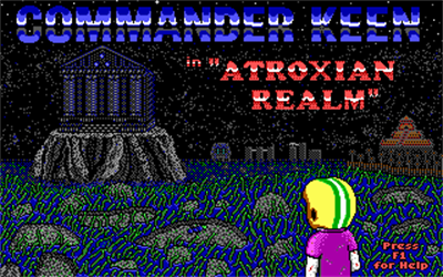 Commander Keen: Atroxian Realm - Screenshot - Game Title (null) - 320x200