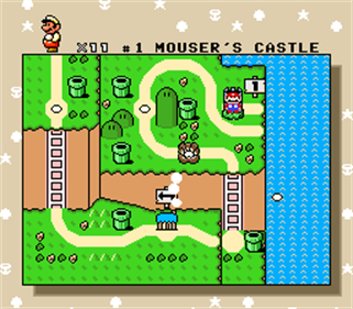 Super Mario World: Master Quest 3: The Adventure of Mario - Screenshot - Gameplay (World) - 256x224