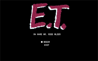 E.T.: No More Mr. Nice Alien - Screenshot - Game Title (null) - 320x200