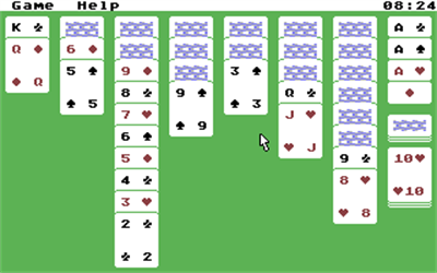 Solitaire (WebFritzi) - Screenshot - Gameplay (null) - 320x200