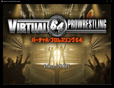 Virtual Pro Wrestling 64: Recompiled - Screenshot - Game Title (null) - 1296x999