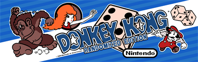 Donkey Kong Randomized Edition - Arcade - Marquee (null) - 1461x461