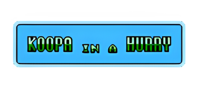Koopa in a Hurry - Clear Logo (null) - 740x316