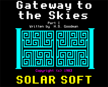 Gateway to the Skies - Screenshot - Game Title (null) - 640x512