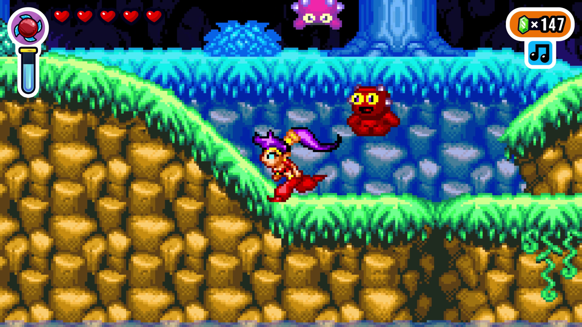 Illustration of Shantae Advance: Risky Revolution