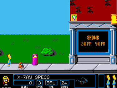 The Simpsons: Bart vs. the Space Mutants - Screenshot - Gameplay (null) - 320x240