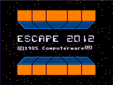 Escape 2012 - Screenshot - Game Title (World) - 1333x1006