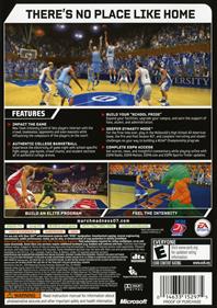 NCAA March Madness 07 - Box - Back (North America) - 1518x2148