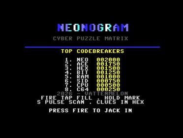 Neonogram - Screenshot - Game Title (null) - 691x521