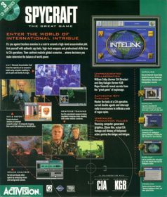 Spycraft: The Great Game - Box - Back (North America) - 680x800