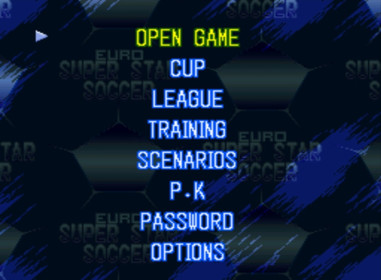 Euro Soccer 2024 - Screenshot - Game Select (null) - 640x471