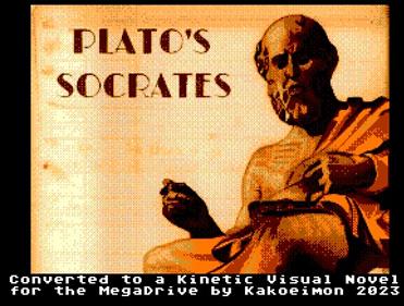 Plato's Socrates - Screenshot - Game Title (null) - 577x437