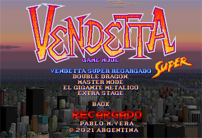 Vendetta: Super Recargado - Screenshot - Game Select (World) - 364x250