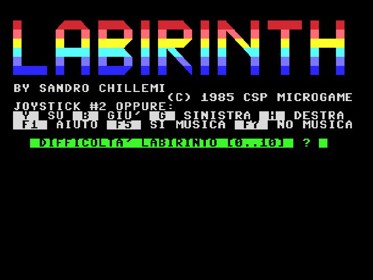 Labirinth - Screenshot - Game Title (null) - 656x493