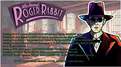 Who Framed Roger Rabbit - Arcade - Controls Information (null) - 2349x1306