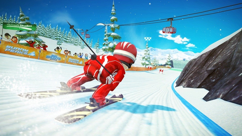 Illustration of Ski Race