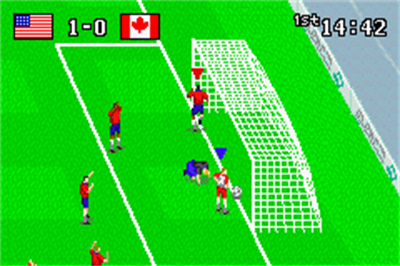 World Advance Soccer: Shouri e no Michi - Screenshot - Gameplay (null) - 240x160