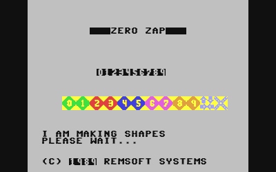 Zero Zap - Screenshot - Game Title (null) - 320x200