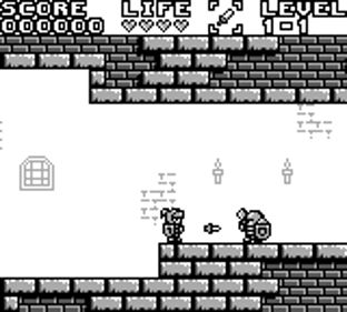 Black Castle - Screenshot - Gameplay (World) - 160x144