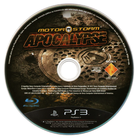MotorStorm: Apocalypse - Disc (North America) - 800x799