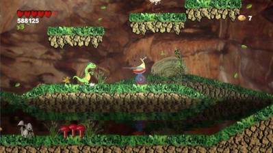 Lemmy Lizard vs. The Mecha-Eggs - Screenshot - Gameplay (World) - 1000x562